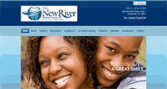 Desktop Screenshot of newriverdentist.com